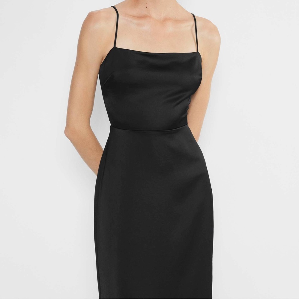 Wilfred Madelyn Black Dress by Aritzia - Picture 4 of 10